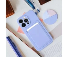 Dėklas Oem Case for iPhone 15 PRO Card Case violetinė