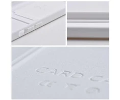 Dėklas Oem Case for iPhone 16 PRO Card Case baltas