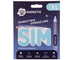 KORTELĖ IŠANKS APMOKĖJIM GUDRUTIS SIMXL