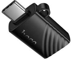 Card reader TF 2.0 USB-C Hoco HB53 juodas