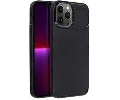 OEM dėklas, skirtas iPhone 13 PRO, anglies pluošto, juodos spalvos