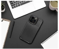 Dėklas Oem Case for iPhone 14 PRO MAX Carbon Premium juodas