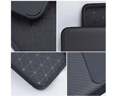 Forcell OEM dėklas, skirtas iPhone 16 Carbon Premium, juodas