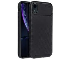 Dėklas Oem Case for iPhone XR Carbon Premium juodas