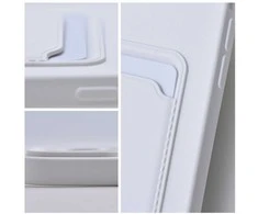 OEM dėklas, skirtas „iPhone 15 PRO“ kortelių dėklui, baltas