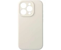 „iPhone 15 PRO“ dėklas „Forcell F-Protect Rubber Premium“, suderinamas su „MagSafe“ antikvarinėmis baltomis