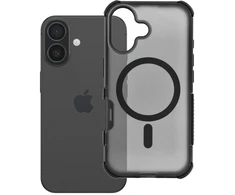 „iPhone 16 Forcell F-Protect BumperX Premium“ dėklas, suderinamas su „MagSafe“ (juodas)