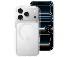 Case for iPhone 16e (SE4 2025) / 17e Forcell F-Protect Clear Hybrid Premium compatible with Magsafe transparent