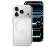 Dėklas Case for iPhone 17 Pro / 18 Pro Forcell F-Protect Clear Hybrid Premium compatible with Magsafe transparent