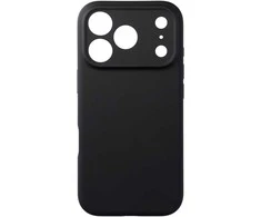 „iPhone 17 PRO“ dėklas „Forcell F-Protect Rubber Premium“, suderinamas su „MagSafe“ juodas