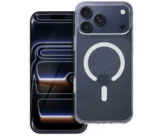 Dėklas Case for iPhone 17 Pro Max / 18 Pro Max Forcell F-Protect Clear Hybrid Premium compatible with Magsafe transparent