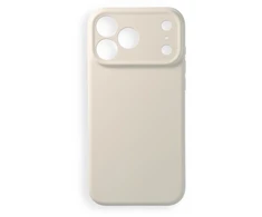 Dėklas Case for iPhone 17 Pro Max / 18 Pro Max Forcell F-Protect Rubber Premium compatible with MagSafe antique baltas