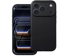 iPhone 18 Pro / 17 Pro dėklas „Forcell F-Protect Rubber Premium“, suderinamas su MagSafe, juodas
