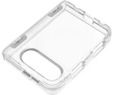 Dėklas Case for iPhone Duo Forcell F-Protect 4sD-i Clear 2.5 mm Premium Hinge transparent