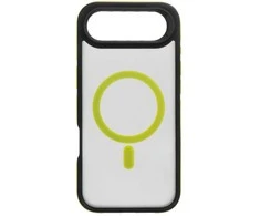 Originalus „iPhone 17 AIR Neo“ dėklas, suderinamas su „MagSafe“, geltonas
