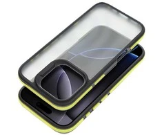 OEM dėklas, skirtas iPhone 17 Pro Max / 18 Pro Max (žemas kameros kraštas), neo geltonas