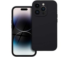 Dėklas Oem Case for iPhone 14 PRO Silicone 2mm (camera protection) juodas