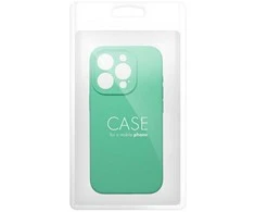 OEM dėklas, skirtas iPhone 15 PRO MAX silikoniniam 2 mm dėklui (apsaugai nuo kameros), mėtinis