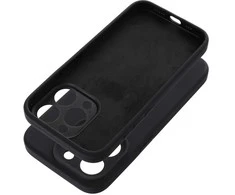 OEM dėklas iPhone 16 PRO MAX silikoniniam 2 mm dėklui (apsaugai nuo kameros) juodas