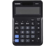 Casio MS-8F juodas office skaičiuotuvas