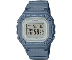 Casio vyriškas laikrodis W-218HC-2AVDF (zd208g) + dėžutė