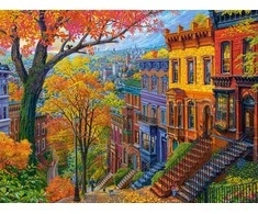 Castorland dėlionė Autumn City Hill 3000 det.