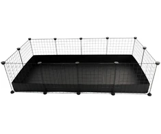 C&amp;C Modular cage 4x2 145 x 75 cm juodas