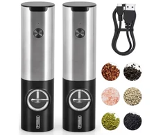 Cecotec PROMIS Set of pepper and salt mills with stand MP36X2