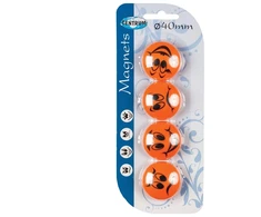 Magnetai Centrum Europa, Ø 40 mm, 4 vnt