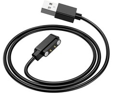 Charging cable for smartwatch Hoco 0,6 m Y34 / Y37 / Y41 juodas