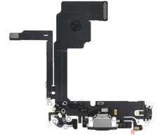 Charging flex USB for IPHONE 15 Pro juodas OEM