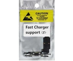 Oem Charging flex USB for IPHONE 8 Plus juodas (used) (Atnaujinta)