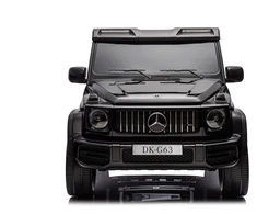 None Children's electric car Mercedes G63. baltas/juodas/