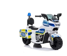 None Nežinomas Vaikiškas elektrinis motociklas Police, mėlyna/balta