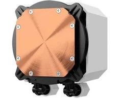 ASRock Pro Baltas 360 ARGB aušinimas