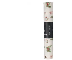 Mondex Christmas table runner. baltas col.. 200 cm x 28 cm