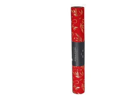 None Christmas table runner. red/žalias col.. 200 cm x 28 cm