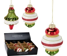 Christmas Tree toy ABR221050. various colours. glass