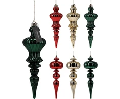 Christmas Tree toy AKP201500. auksinis/red/žalias. 30 cm