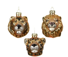 Christmas Tree toy Decoris Animal. ruda. glass