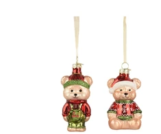 Nežinomas Eglutės žaisliukas Decoris Bear, 10.5 cm