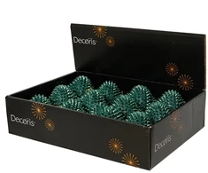 Christmas Tree toy Decoris Emerald Spike. mėlynas