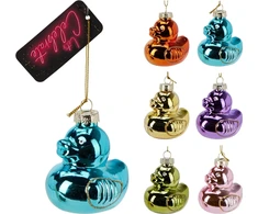 None Christmas Tree toy Duck. various colours
