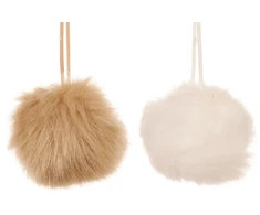 None Christmas Tree toy Fluff. 8 cm