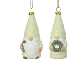 Nežinomas Eglutės žaisliukas Gnome, 11.4 cm, plastikas