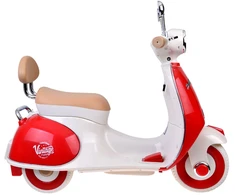Jokomisiada Classic Electric Scooter for Kids PA0330 Raudona
