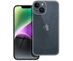 Oem Originalus dėklas, skirtas iPhone 16e (SE 4 2025) / 17e, skaidrus, 2 mm, mirksintis, permatomas