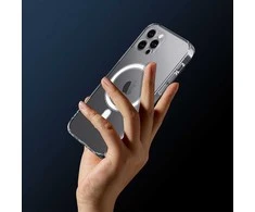 Oem Dėklas Clear Mag Cover (MagSafe) skirtas iPhone 13 Mini skaidrus