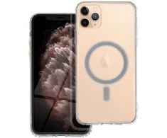 Oem Originalus „iPhone 11 PRO MAX“ dėklas, skaidrus „Mag“ dangtelis (STR), suderinamas su „MagSafe“ permatomu dangteliu.