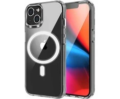 Oem Originalus „iPhone 14“ dėklas, skaidrus „Mag“ dėklas (MID), suderinamas su „MagSafe“ permatomu dėklu